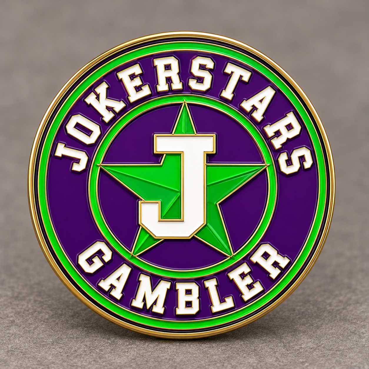 JokerStars Gambler Pin