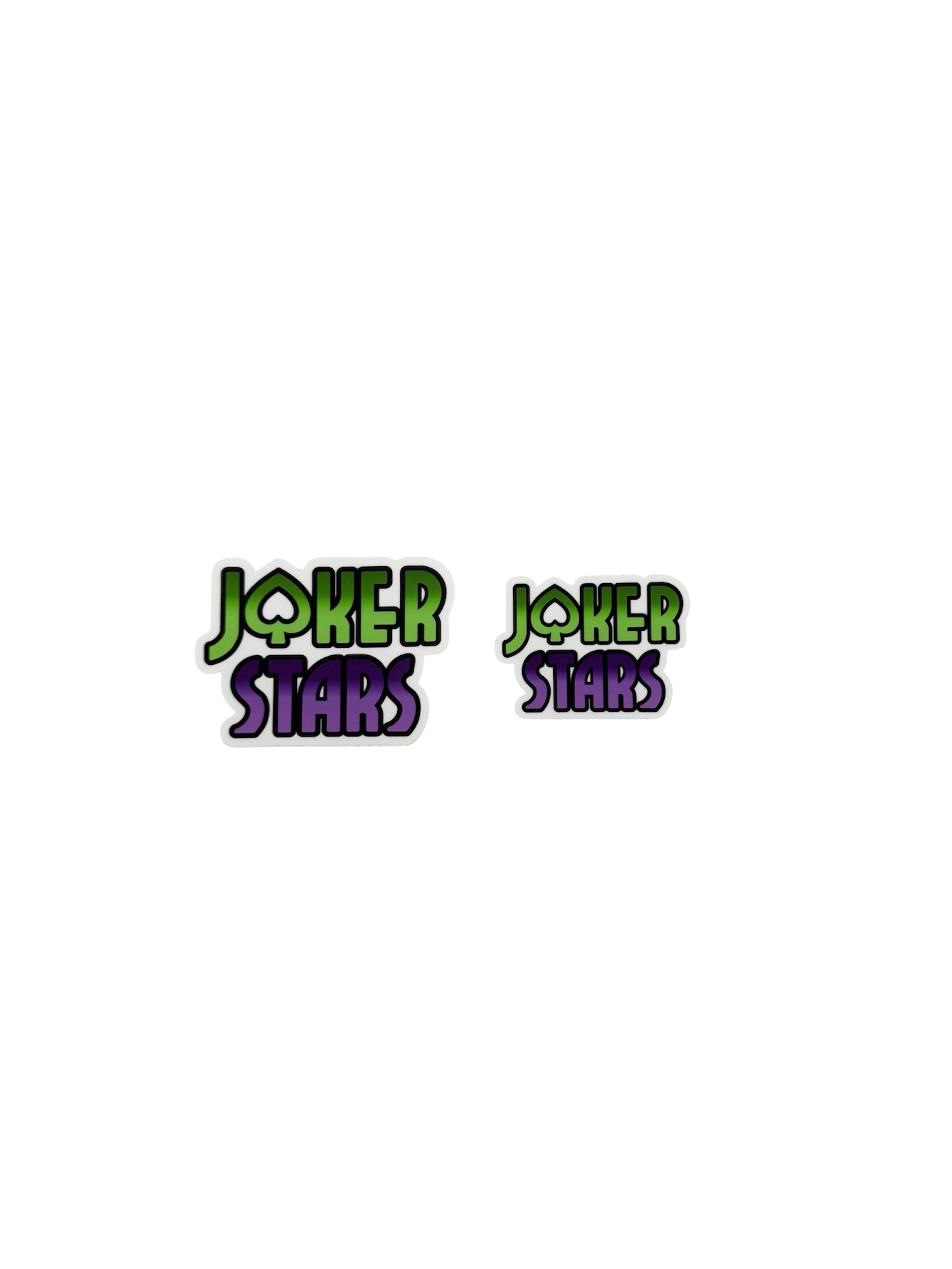 Joker Stars Logo Sticker