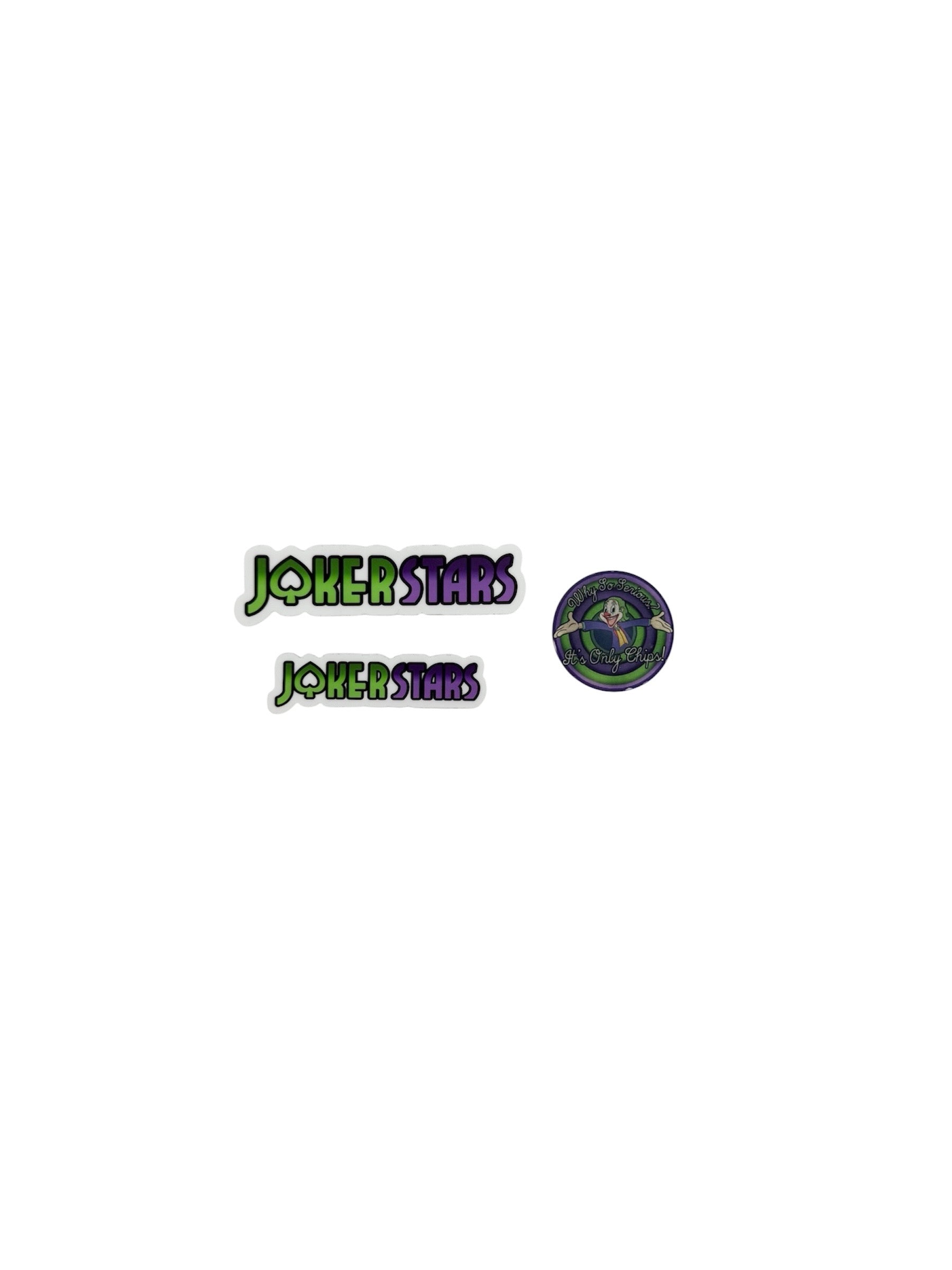 JokerStars Logo Sticker