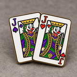 Pocket Jokers Enamel Pin