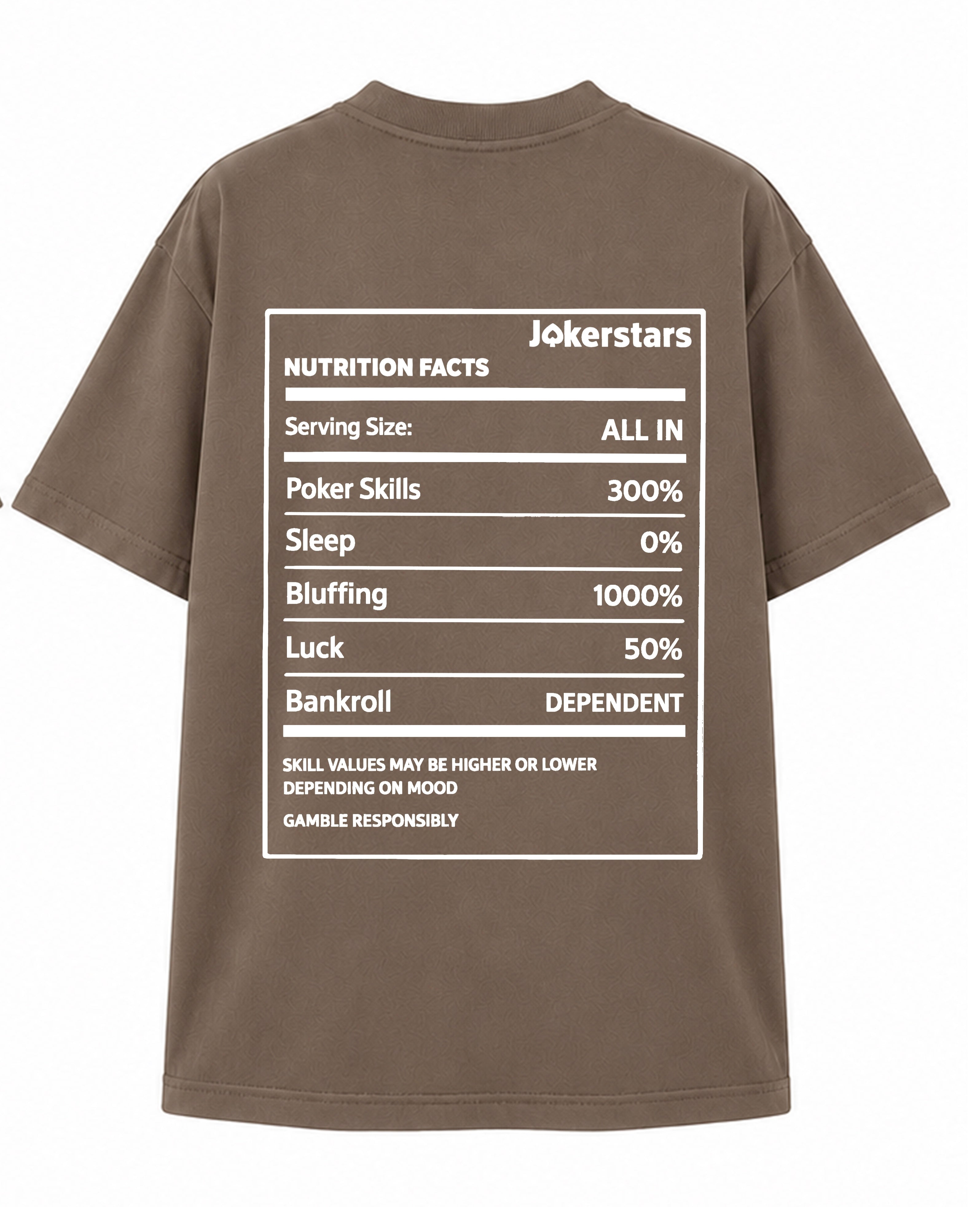 Nutrition Facts T-Shirt