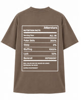 Nutrition Facts T-Shirt